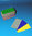 Lagermagnetschild 120 x 60 x 0,9 mm farbig
